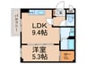 Urban Court Fuse 1LDKの間取り