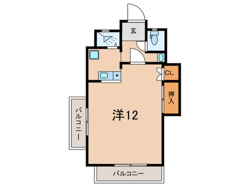 間取図 トラスト本山ビル