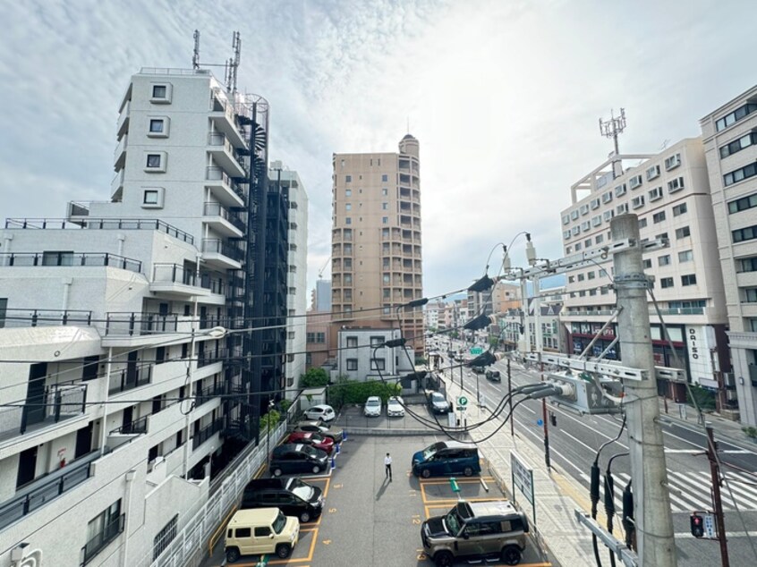 室内からの展望 トラスト本山ビル