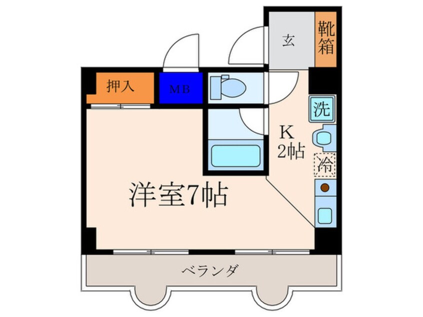 間取図 サンシティ烏丸