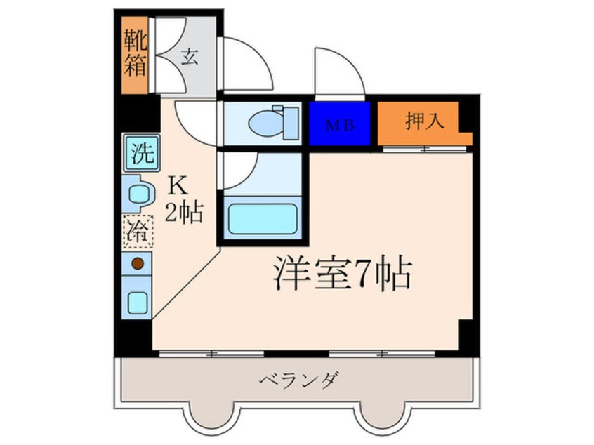 間取図 サンシティ烏丸