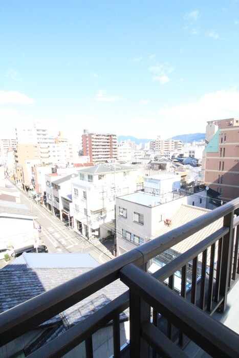 室内からの展望 サンシティ烏丸