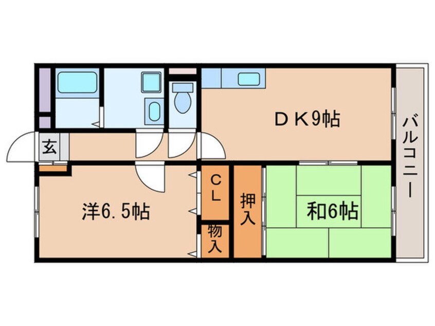 間取図 クレストⅡ