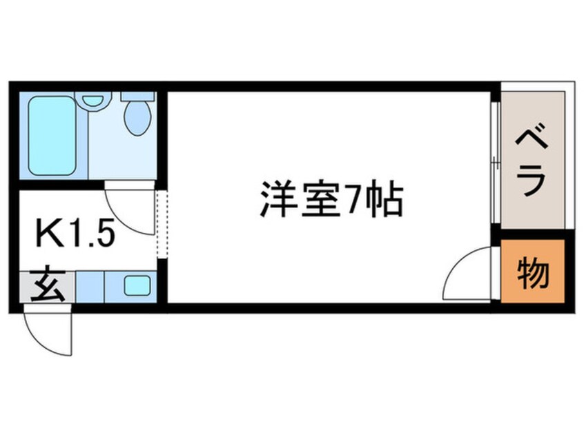 間取図 とりよねハイツ