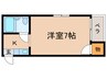 とりよねハイツ 1Kの間取り