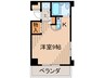エンプレス武庫元町 1Rの間取り