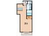 向洋マンション 1Rの間取り