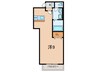 向洋マンション 1Rの間取り