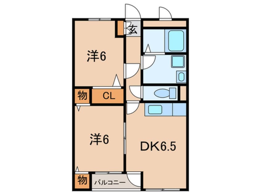 間取図 メゾンドＭ