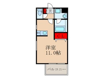 間取図 アバンティ淡路