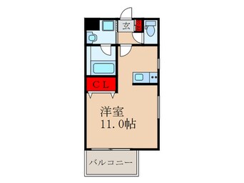 間取図 アバンティ淡路