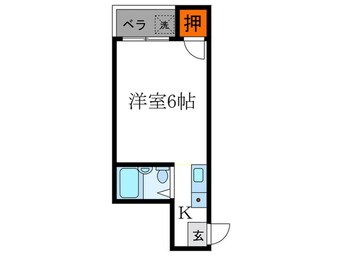 間取図 アビ－ロ－ドⅢ