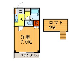 間取図 エステ－ト明和Ⅱ