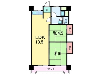 間取図 ガーデンハイツ魚崎