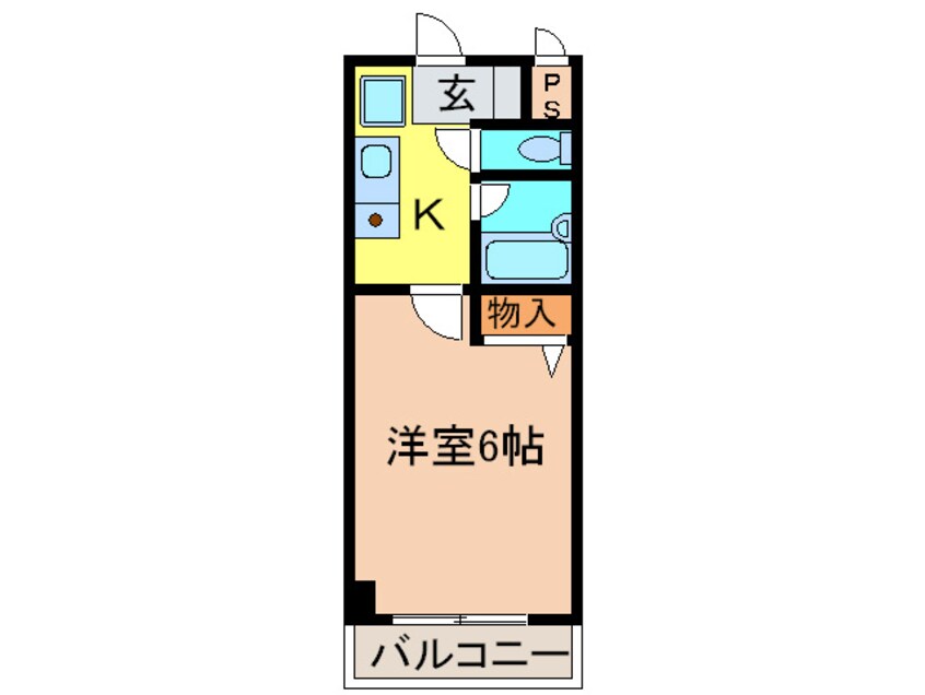 間取図 アーバンフジ