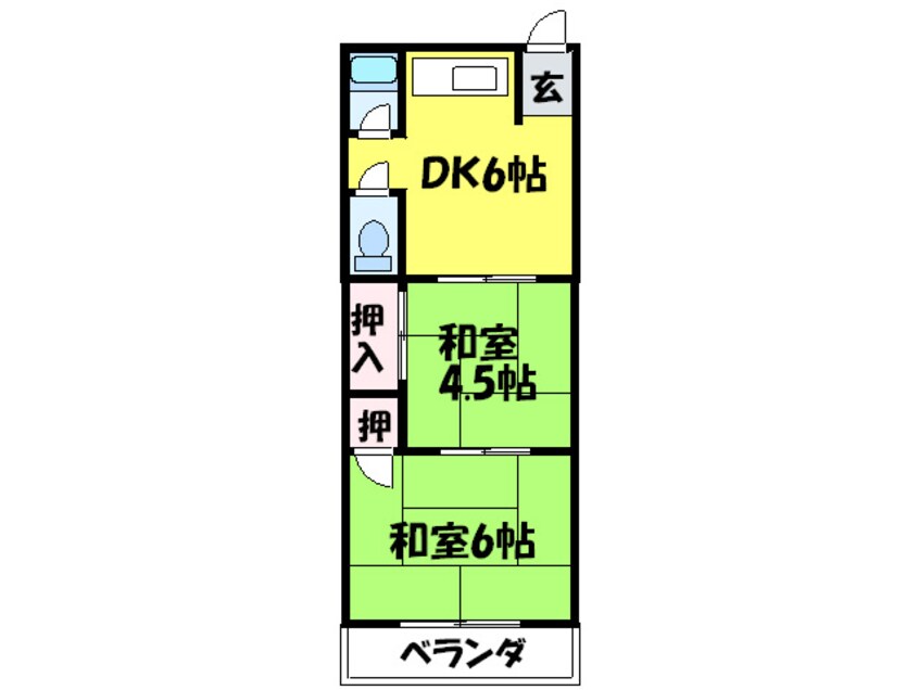 間取図 桜井マンション