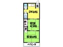 桜井マンションの間取図