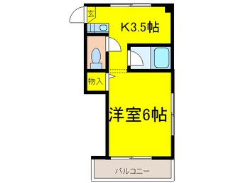 間取図 シャトル市大前