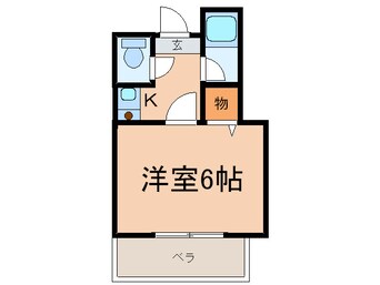 間取図 シャトル市大前