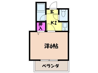 間取図 シャトル市大前