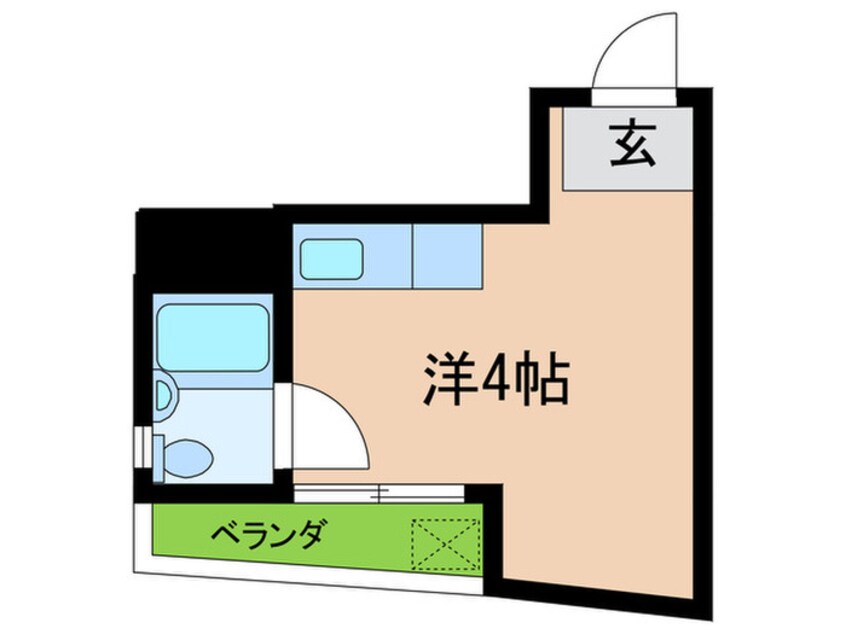 間取図 中浜ビル