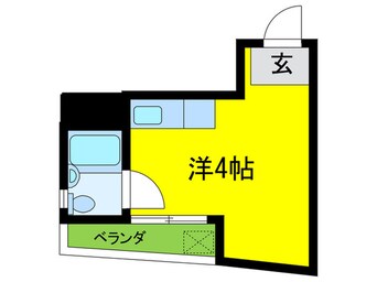 間取図 中浜ビル