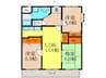 ラヴィッサン 3LDKの間取り