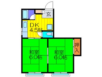 間取図 アットハイツジョイ