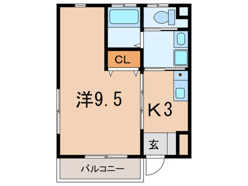 間取図 ＳＡＮＪＵ Ⅱ