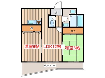 間取図 エクセレントⅡ