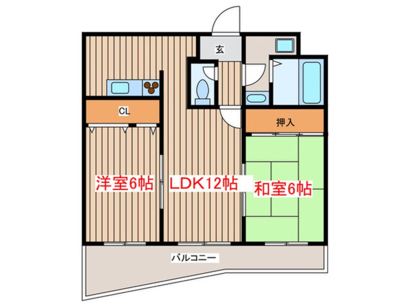 間取図 エクセレントⅡ