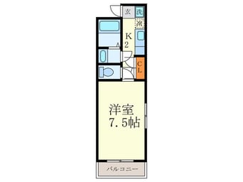間取図 アルカス今出川