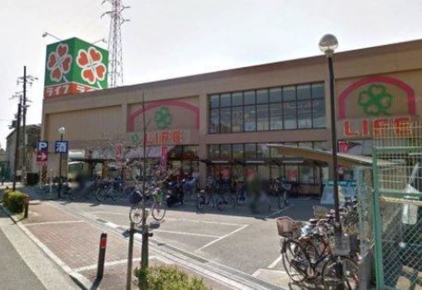 ライフ(スーパー)まで450m ネオコ－ポ寺澤　2号館