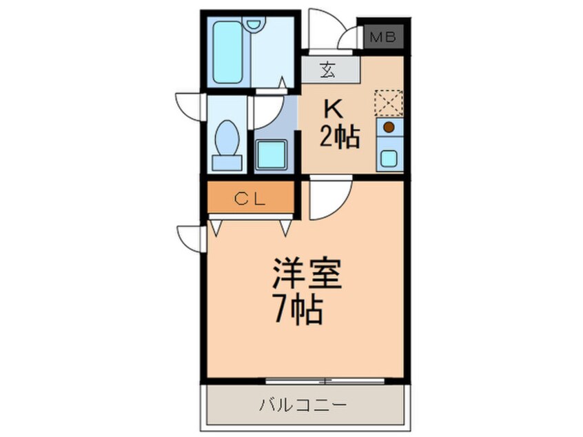 間取図 メゾン灘北