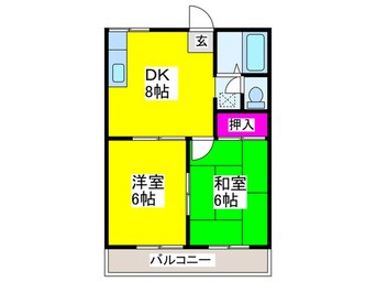 間取図 グリーンアイランド