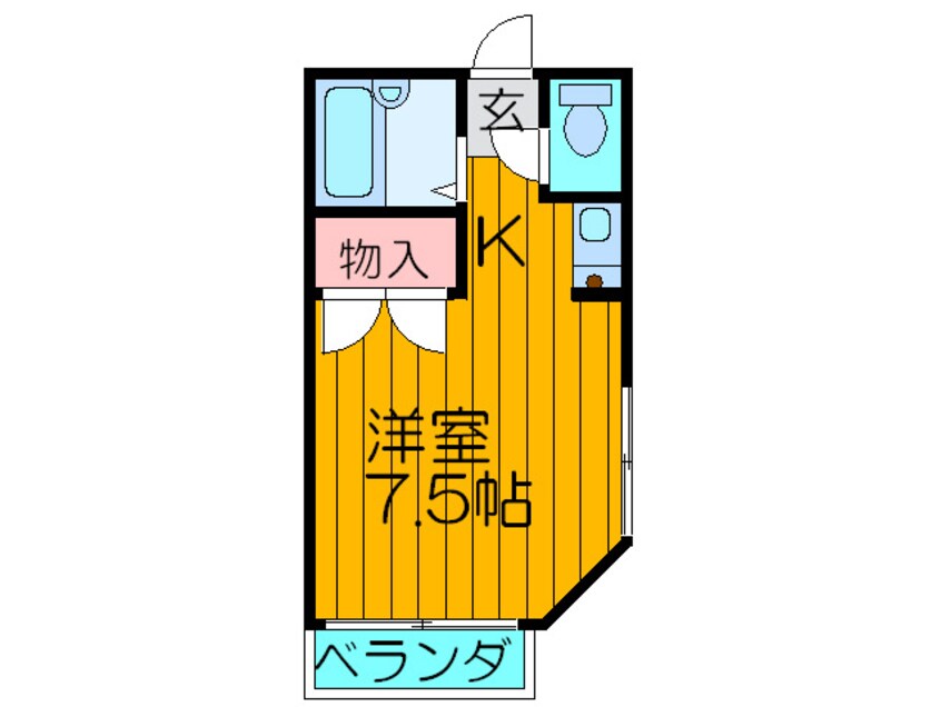 間取図 香里晴天マンション