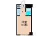 テソロナガノ 1Kの間取り
