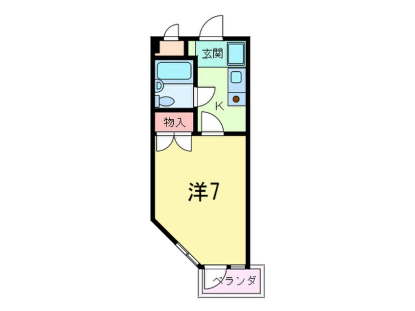 間取図 フラッツ　エクシード