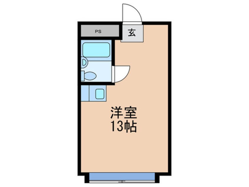 間取図 大宝北天満ロイヤルハイツ