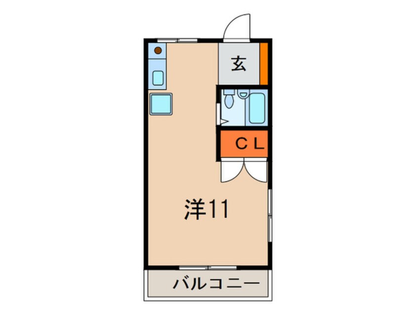 間取図 ト－ヤマンション