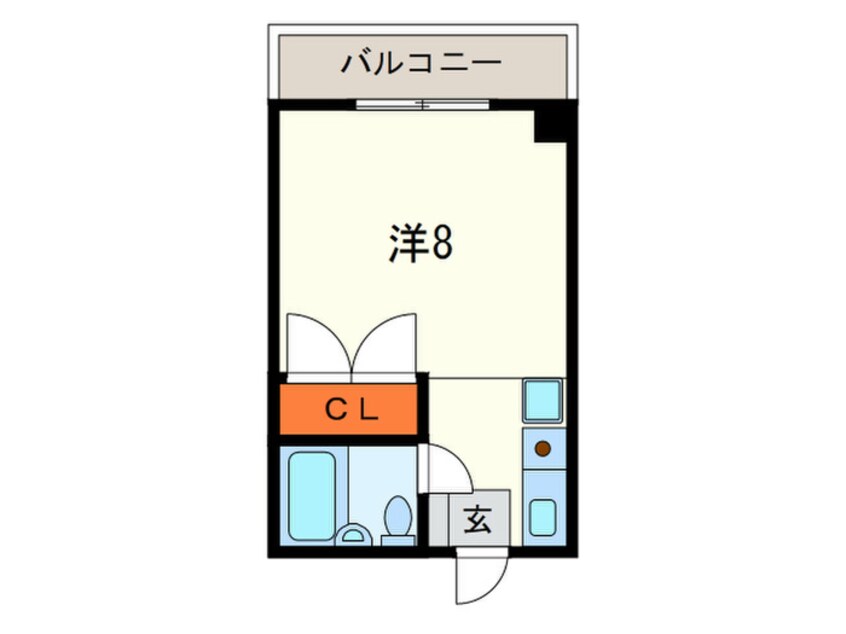 間取図 ト－ヤマンション
