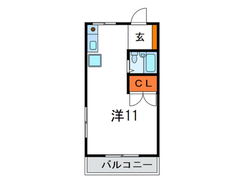 間取図 ト－ヤマンション