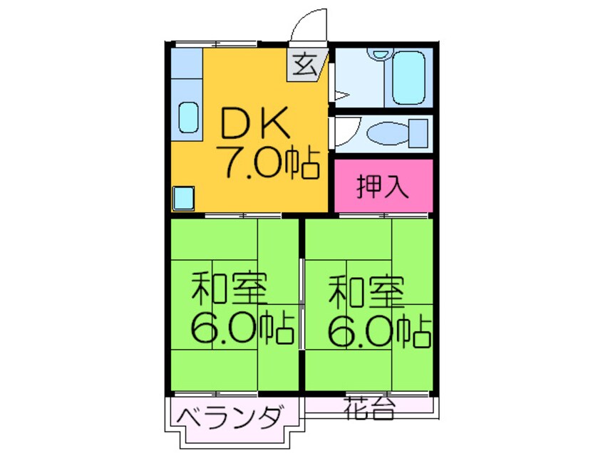 間取図 ファミール１号