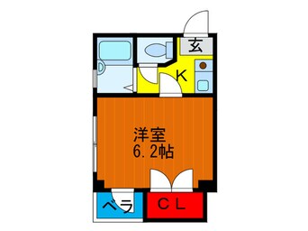 間取図 Ｍ　プラザ西三荘駅前