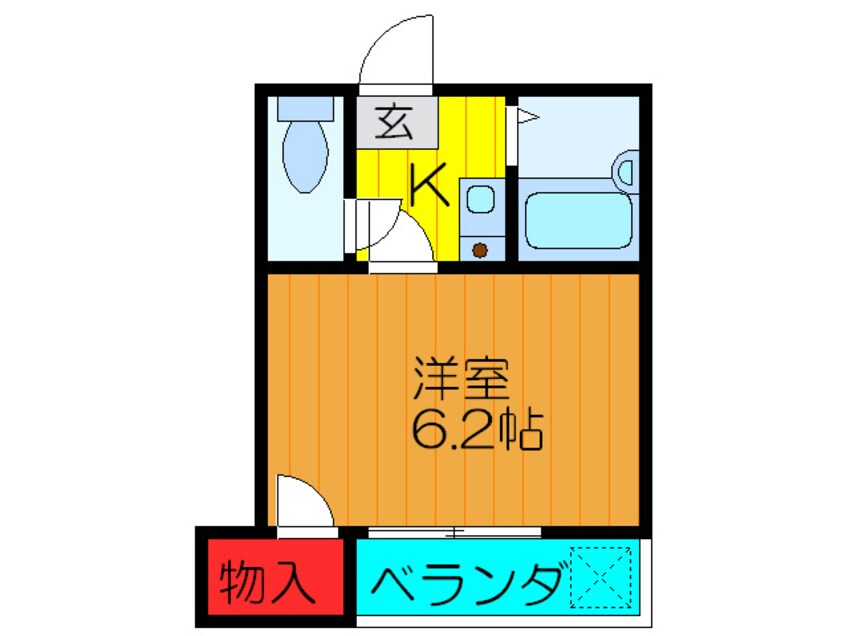 間取図 Ｍ　プラザ西三荘駅前