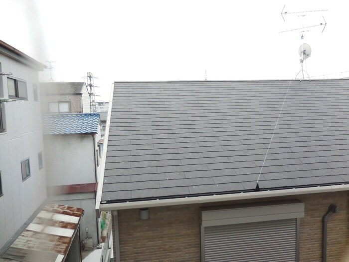 室内からの展望 内本町ハイツ