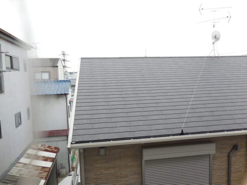 室内からの展望 内本町ハイツ
