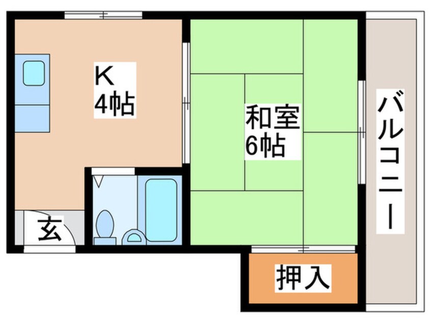 間取図 高柳ハイツ