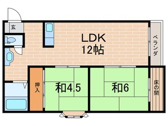 間取図 西宮ルモン