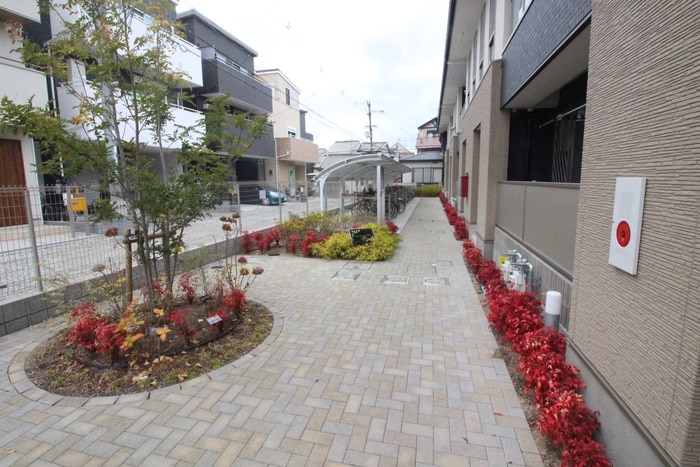 エントランス部分 ベロクオーレ三国橋